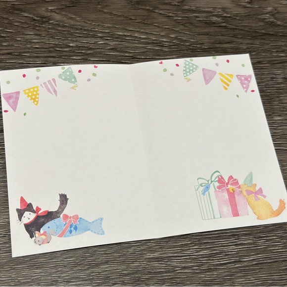 Miniature Kittens Cat Birthday Card ❘ Celebrate Card ❘ Happy Birthday Card - Picture 6 of 8